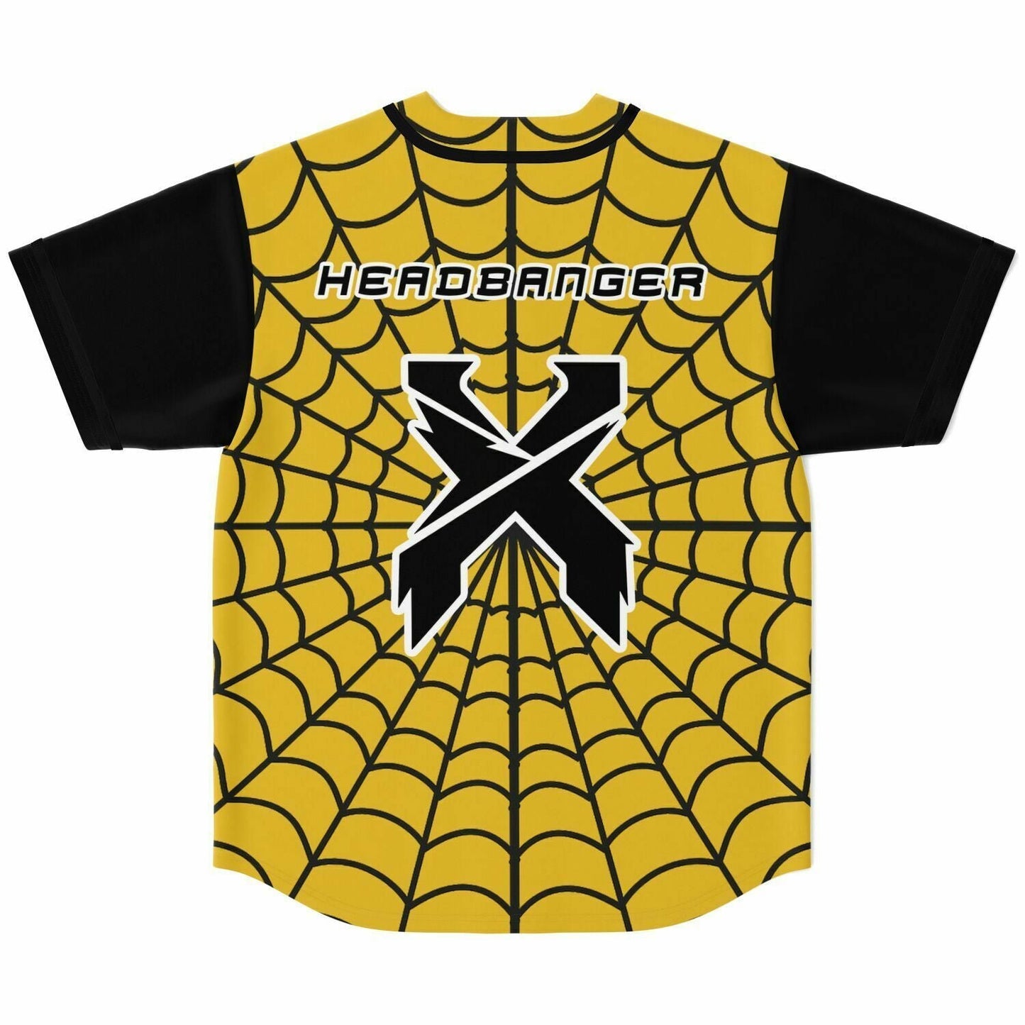 Gold Spider-man baseball jersey