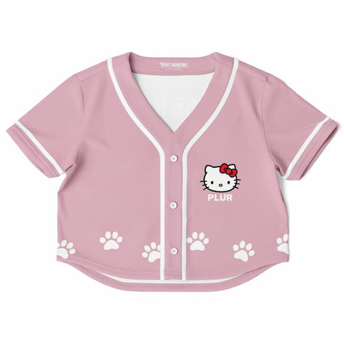 Wendy custom Cropped Baseball Jersey V2