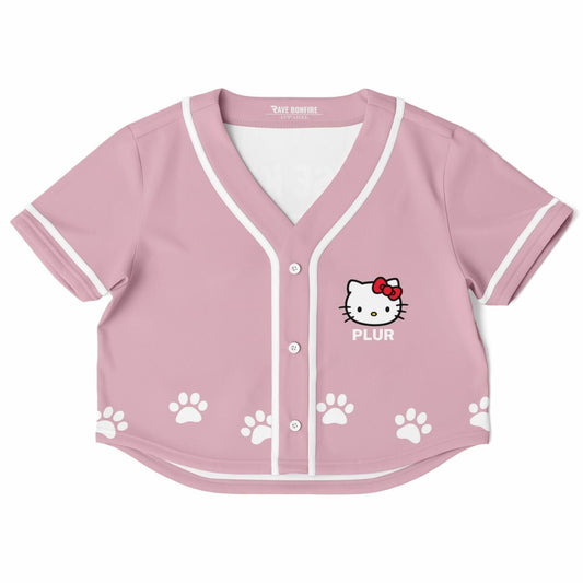 Wendy custom Cropped Baseball Jersey V2