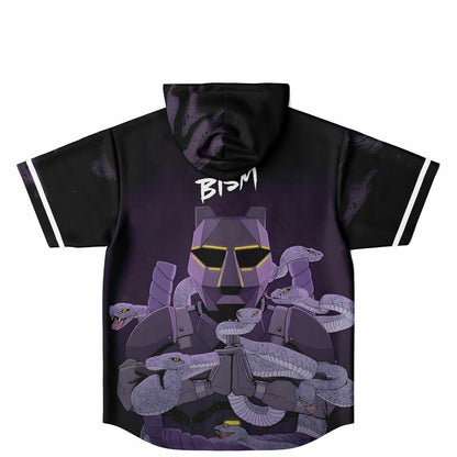 Mark sw hooded baseball jersey
