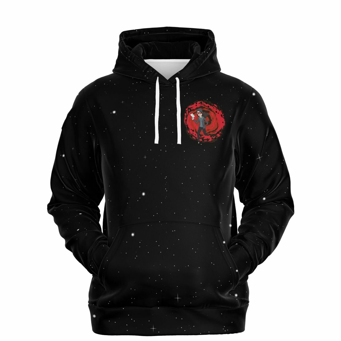 REZZ SPACE MOM RICK AND MORTY HOODIE