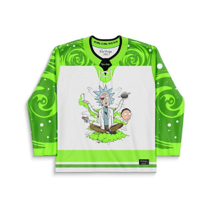 Rick and morty Hockey jersey