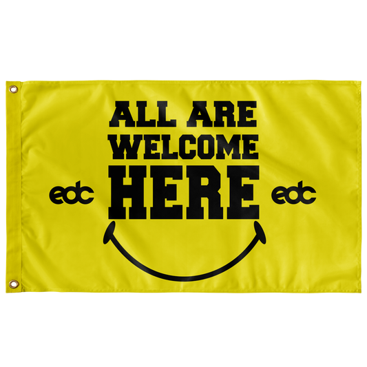 ALL ARE WELCOME HERE FLAG